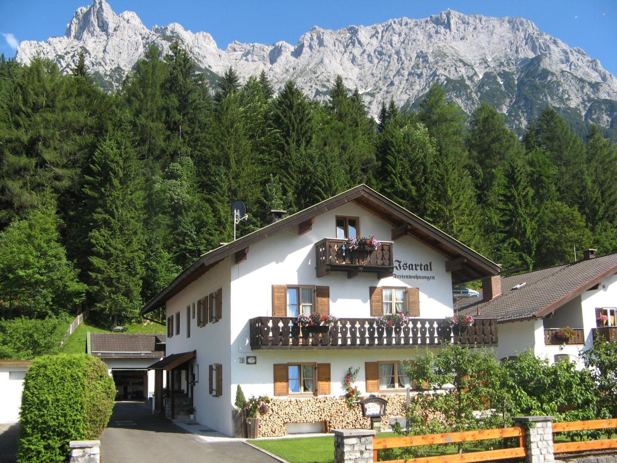 Haus Isartal Lägenhet Mittenwald Exteriör bild